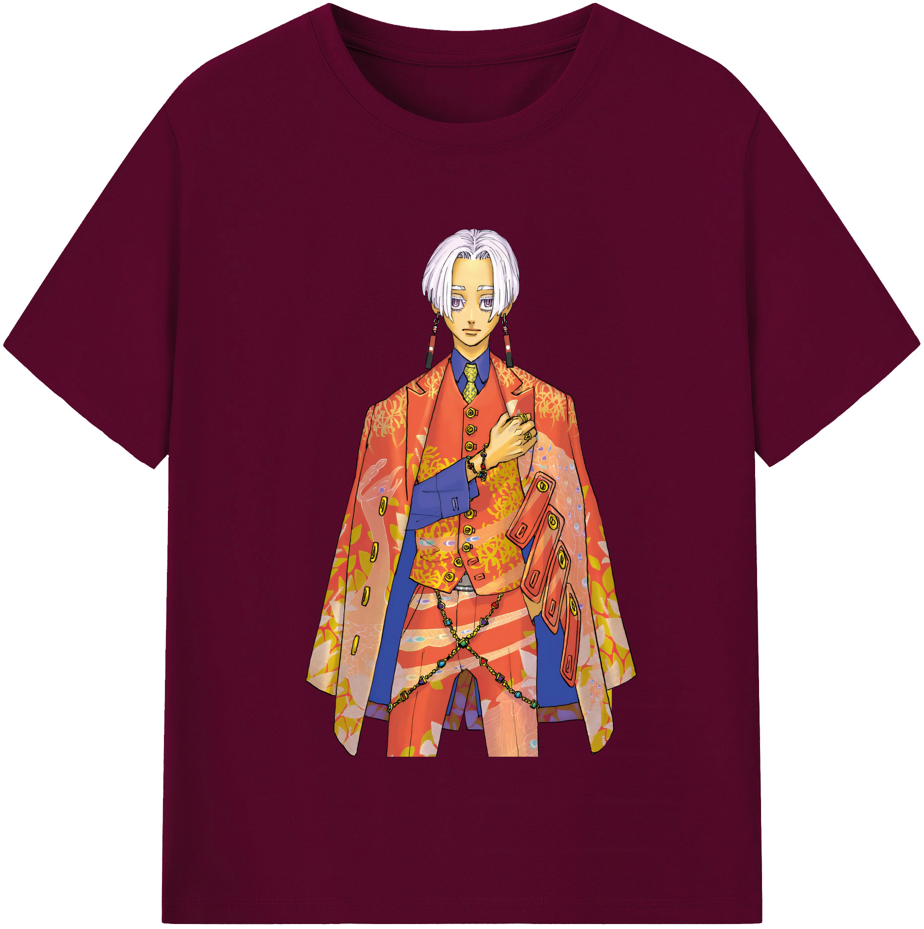 （画像用） 東京リベンジャーズ Tokyo Revengers レディースカジュアルプリントTシャツ（綿100％）